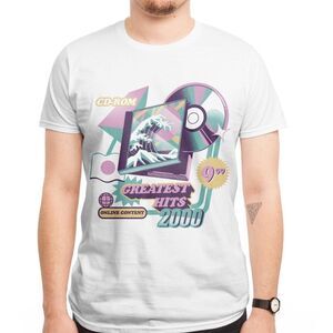 Threadless SZ L "Greatest Hits 2000" t-shirt